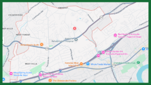 37909 Area Map West Knoxville