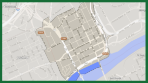 Downtown Knoxville Boundary and Zip Codes