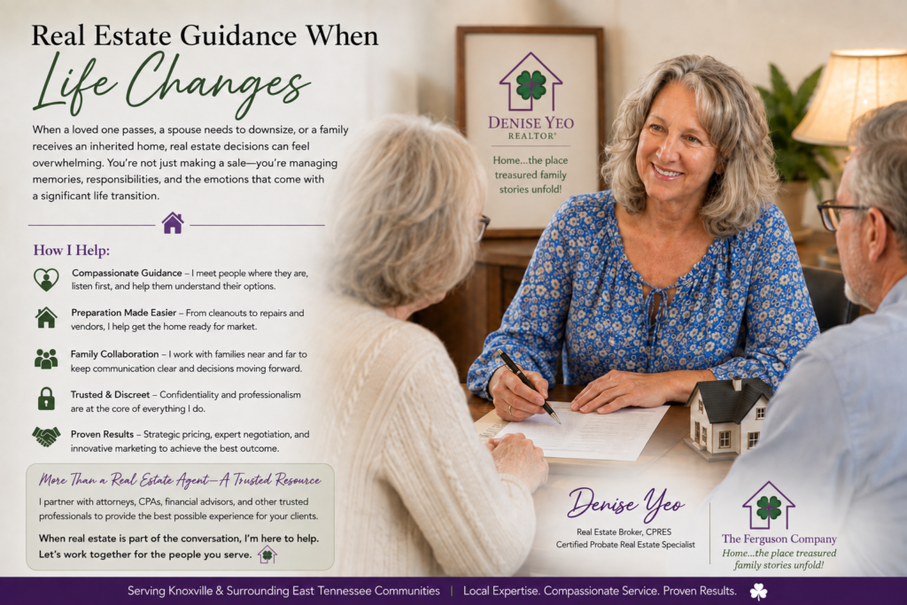 When Life Changes, What Happens to the House?
